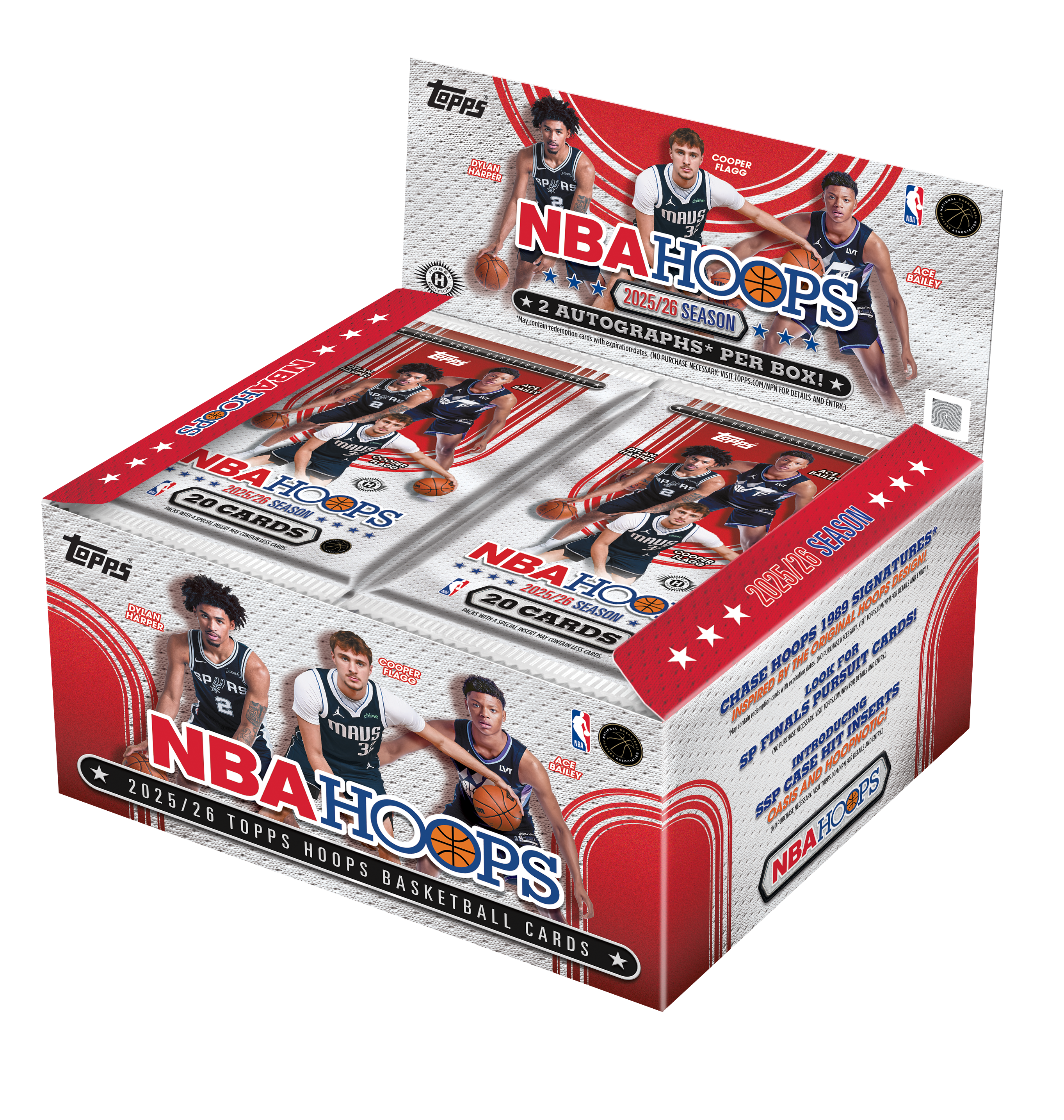 2025/26 Topps NBA Hoops Basketball Jumbo Box – Layton Sports Cards
