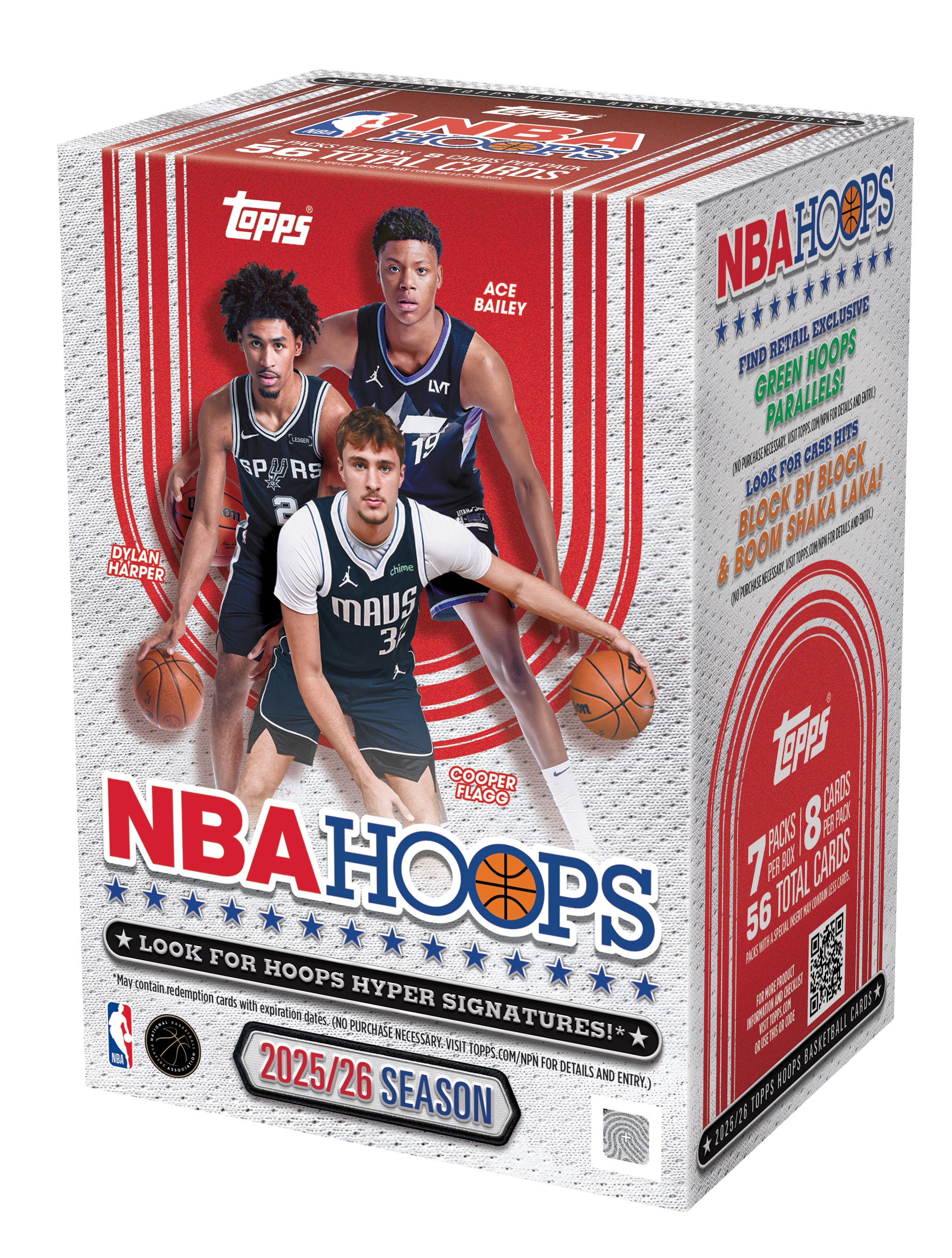 2025/26 Topps NBA Hoops Basketball Blaster 20 Box Break #2