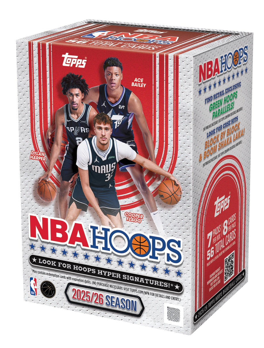 2025/26 Topps NBA Hoops Basketball Blaster 20 Box Break #2