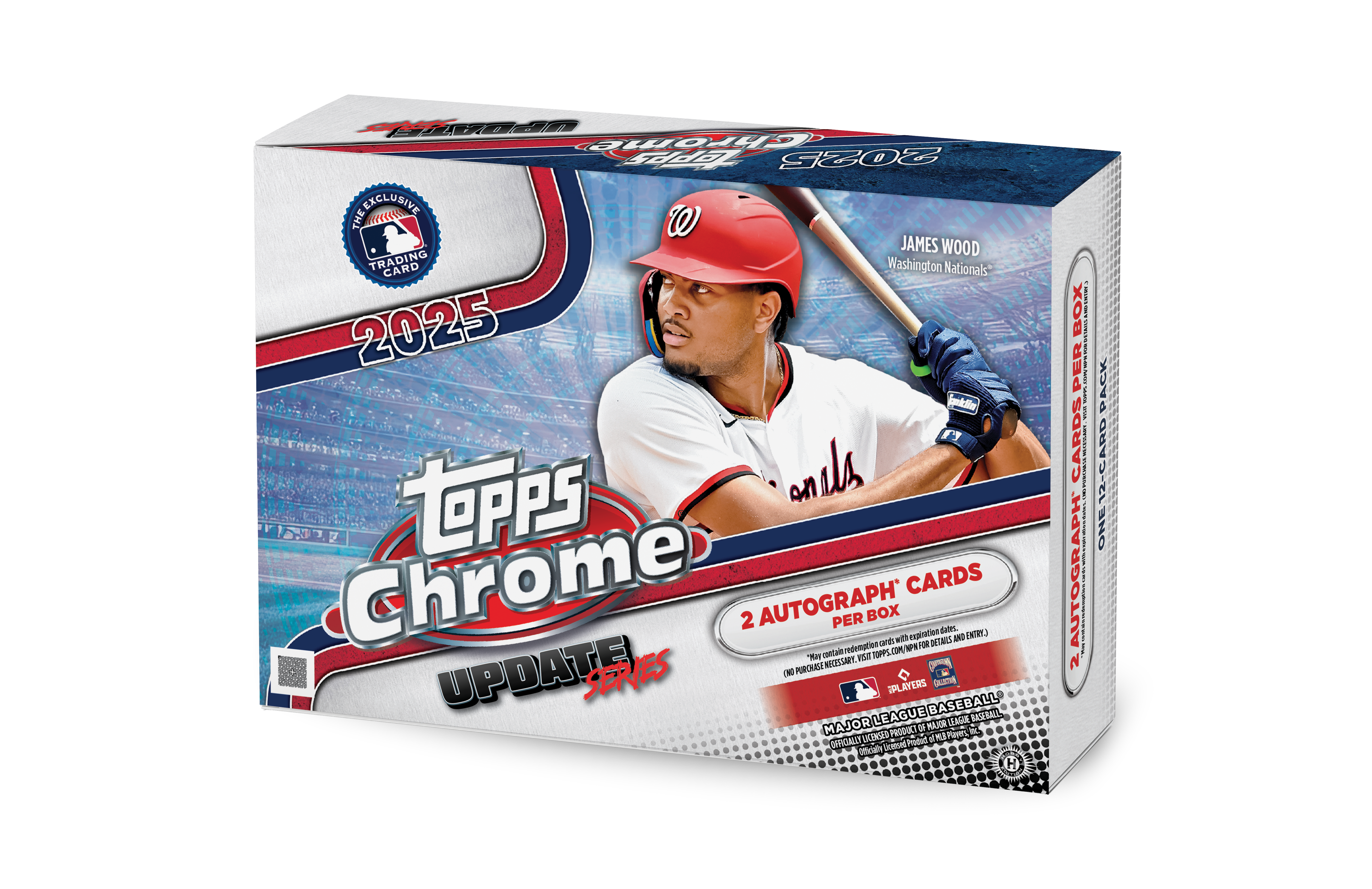 2025 Topps Chrome Update Series Baseball Breaker's Delight 6 Box