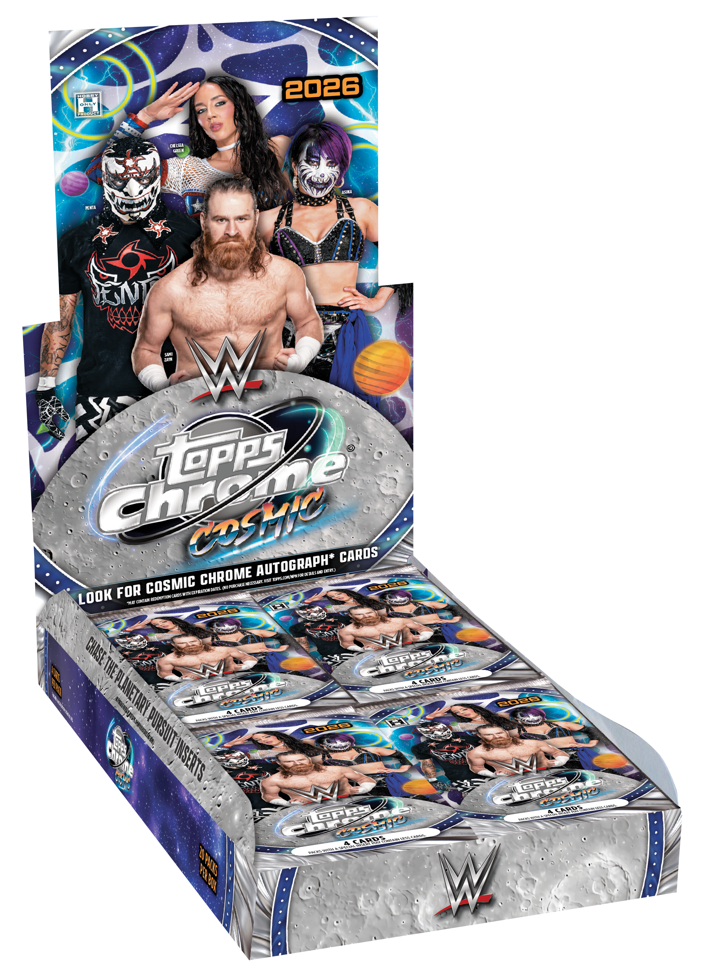 2026 Topps Cosmic Chrome WWE Hobby Box – Layton Sports Cards