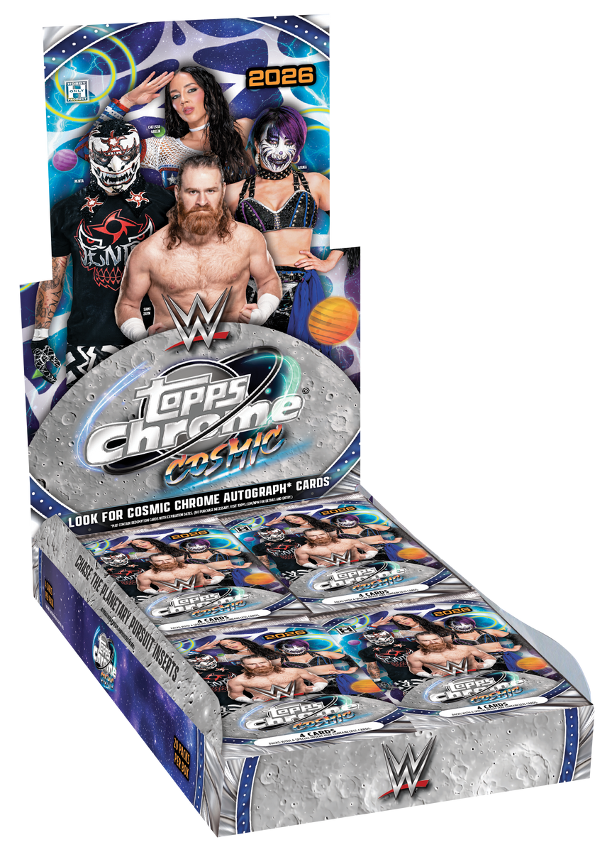 2026 Topps Cosmic Chrome WWE Hobby Box – Layton Sports Cards