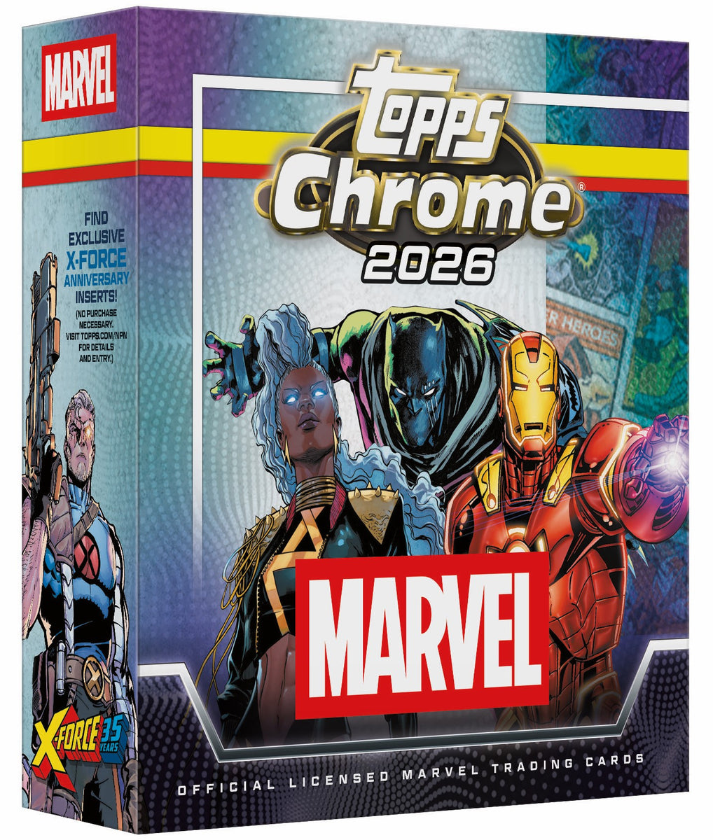 2026 Topps Marvel Comics Chrome Mega Box – Layton Sports Cards