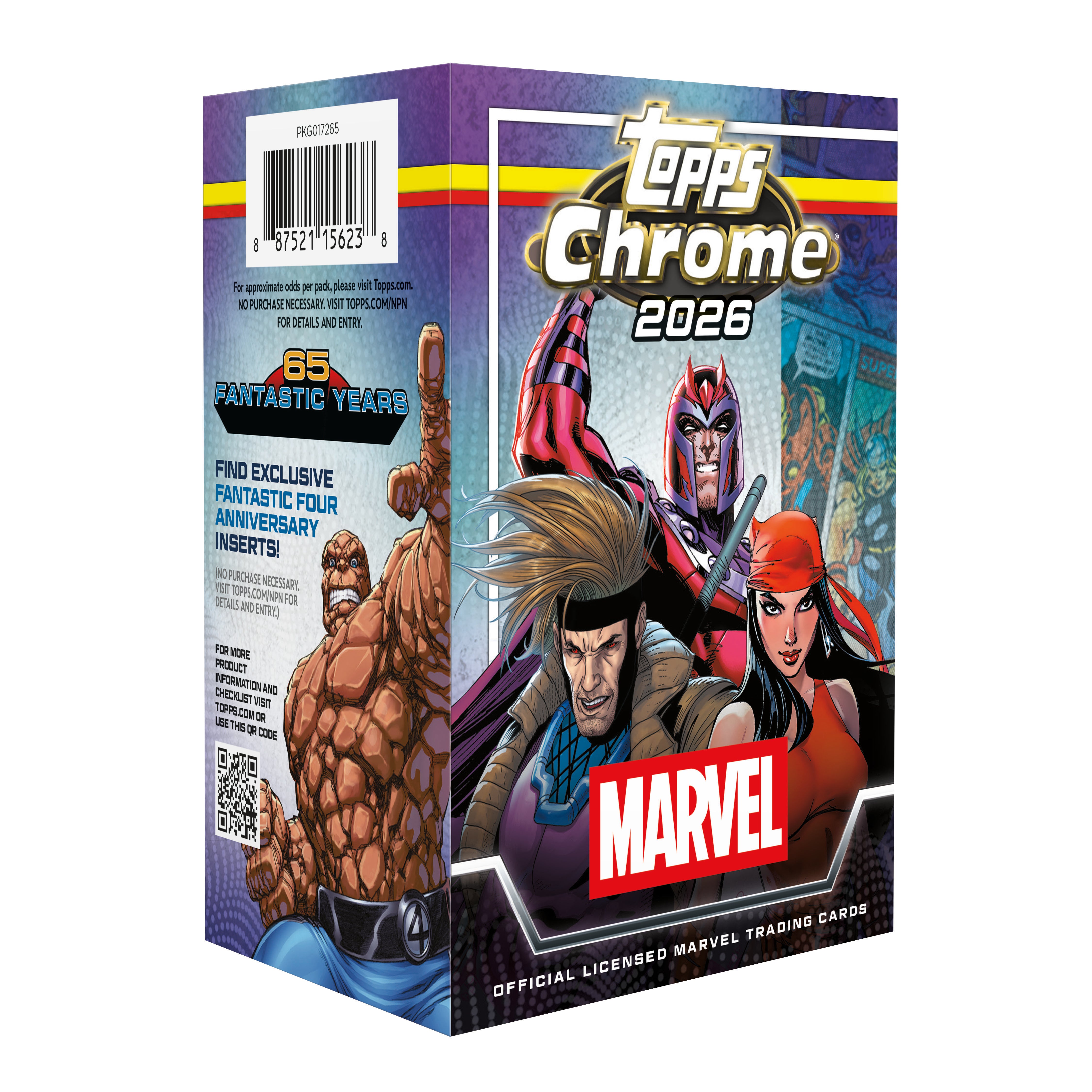 2026 Topps Marvel Comics Chrome Blaster Box – Layton Sports Cards