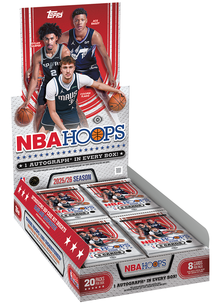 2025/26 Topps NBA Hoops Basketball Hobby Box – Layton Sports Cards