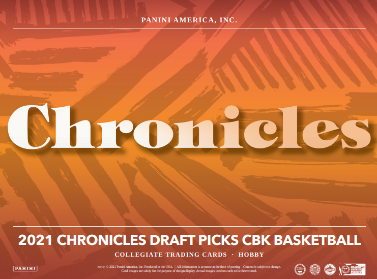 2021/22 Panini Chronicles Draft Picks Basketball Hobby Box