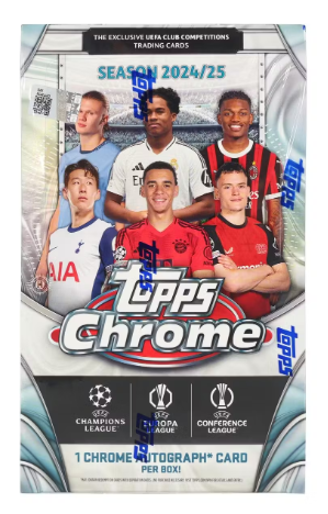 2024/25 Topps UEFA Club Competitions Soccer Hobby Pack | DA