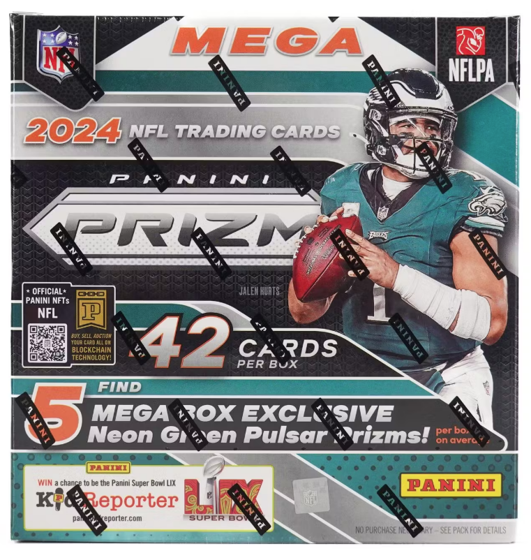 2024 Panini Prizm Football Mega Box – Layton Sports Cards 2024 Panini Prizm Football Mega Box – Layton Sports Cards