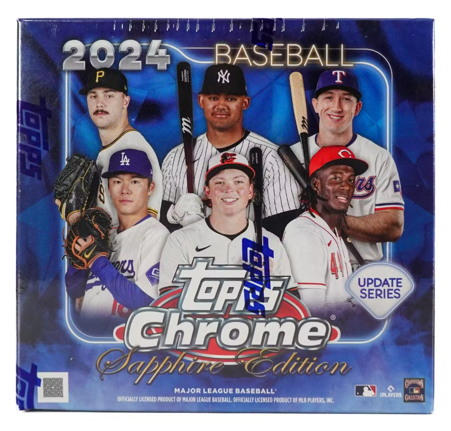 Topps 2024 Chrome Sapphire 10枚 2024 Topps Chrome Update Baseball Sapphire Edition Box