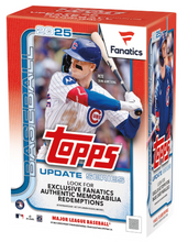 Load image into Gallery viewer, 2025 Topps Updates Baseball Fanatics Exclusive Value Box