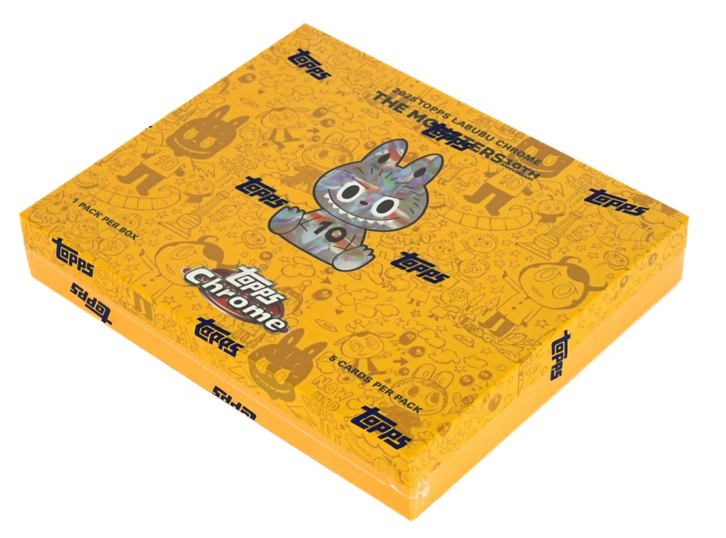 2025 Topps Chrome Labubu 10th Anniversary Hobby Box – Layton
