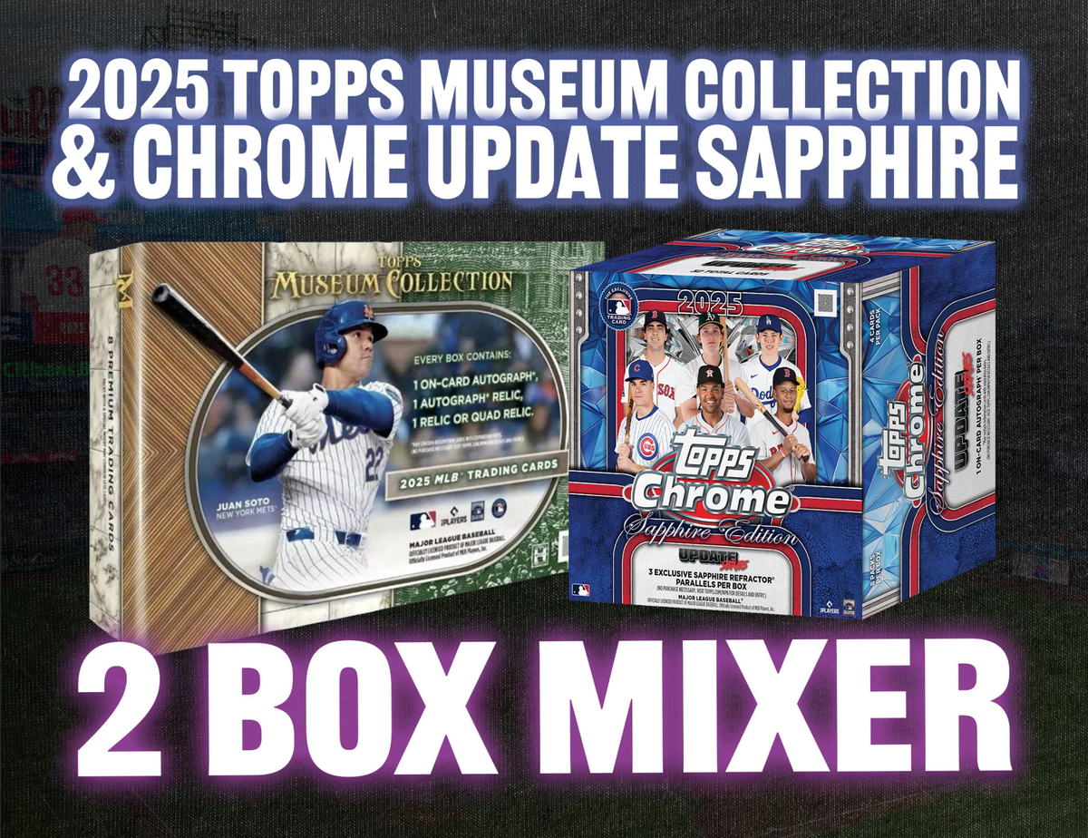 ON THE FLY - 2025 Topps Museum Collection & Chrome Update Sapphire 