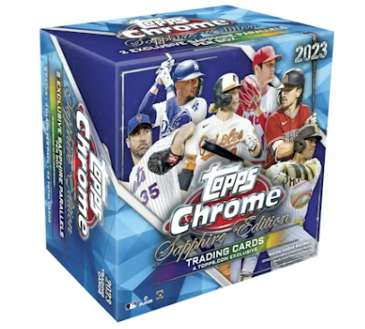 2023 Topps Chrome Baseball Sapphire Edition Box – Layton Sports Cards