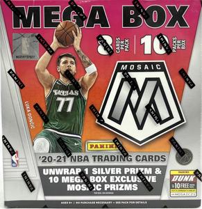 2020/21 Panini Mosaic Basketball Mega Box