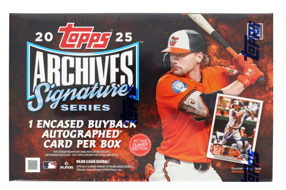 2025 Topps Archives Signature Series Active Player Edition