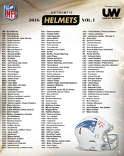 Load image into Gallery viewer, 2026 Fanatics Under Wraps Full Size NFL Helmets Vol. I - 5 Box Break #13 - PICK YOUR TEAM