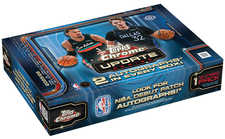 2025/26 Topps Chrome Update Series Basketball Delight Box – Layton