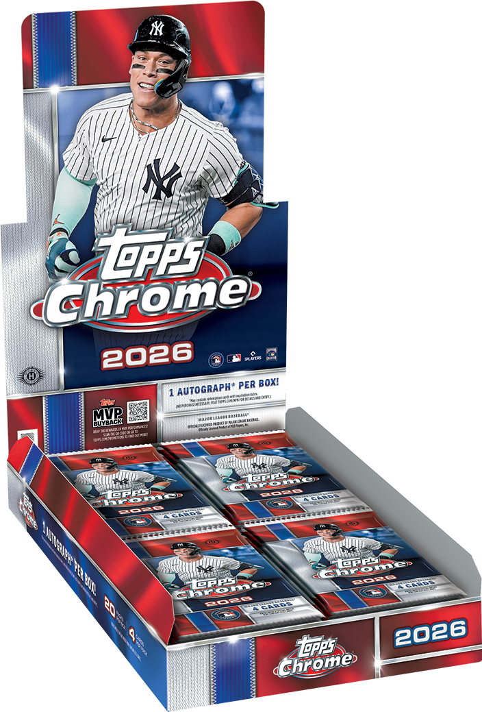 2026 Topps Chrome Baseball Hobby Box – Layton Sports Cards