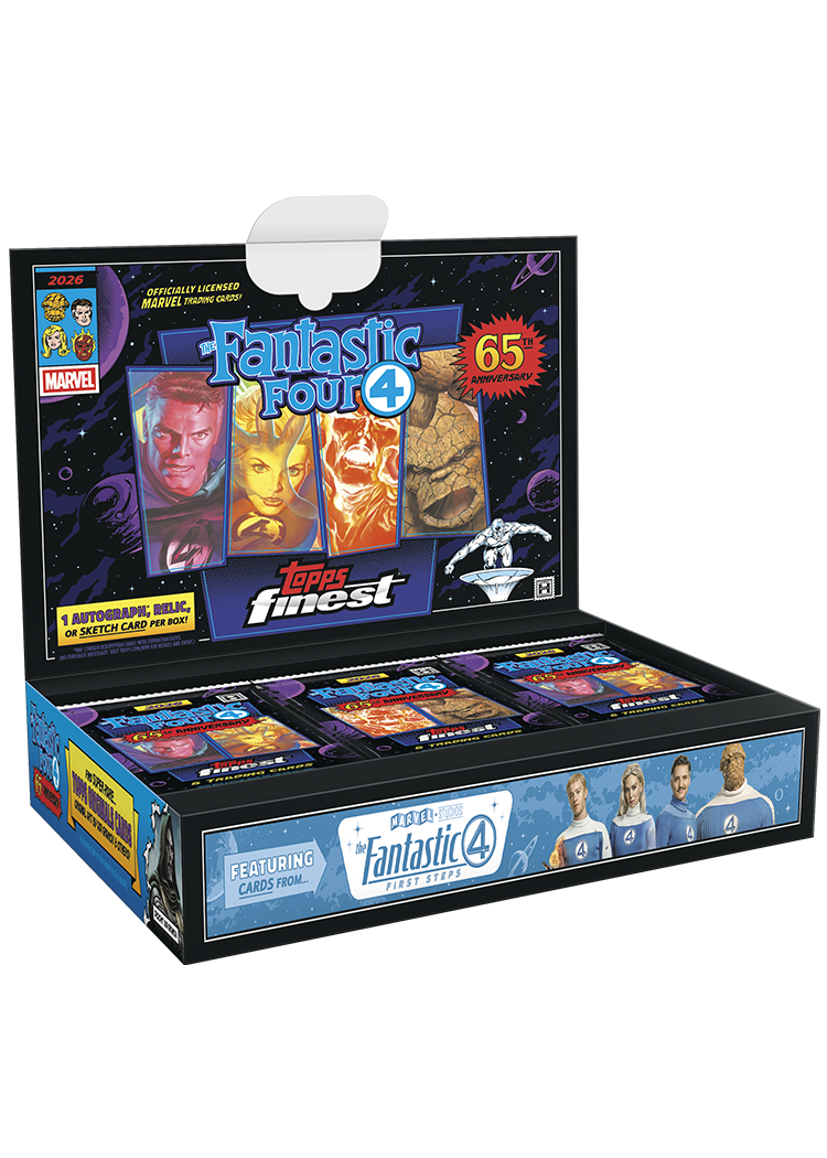 2026 Topps Marvel Finest Fantastic Four 65th Anniversary Hobby Box