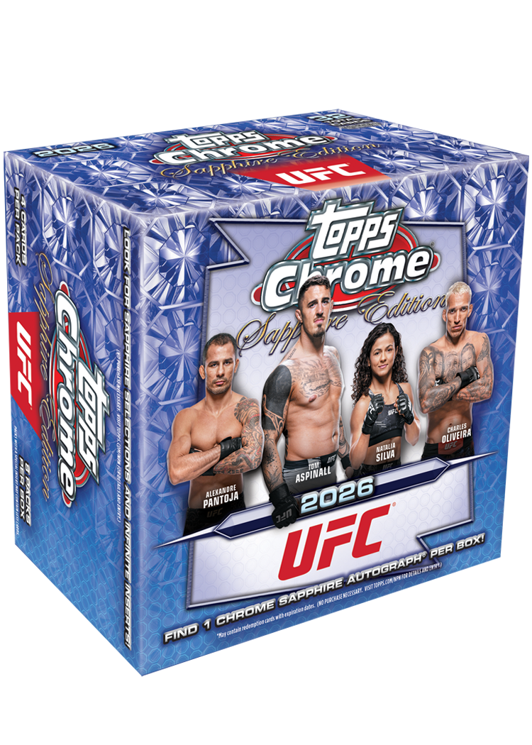 2026 Topps UFC Chrome Sapphire Edition Box – Layton Sports Cards