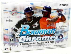 2020 Bowman Chrome Baseball HTA Choice Box