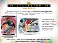 2024 Topps Inception Baseball Hobby 8 Box Case Break #72 - PICK YOUR TEAM