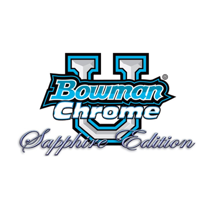 2025 Bowman University Chrome Football Sapphire Edition 10 Box Case Break #1 - PICK YOUR TEAM