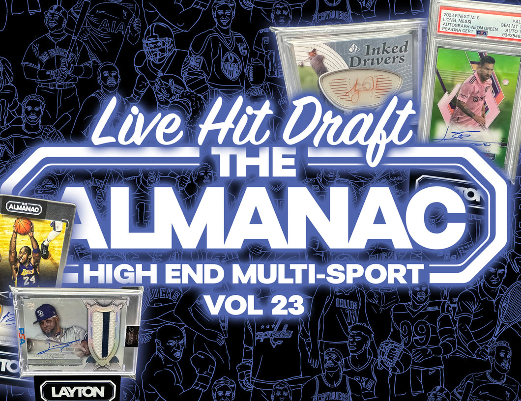 The Almanac - High End Multi Sport: Volume 23 - Case Break #1 - LIVE HIT DRAFT