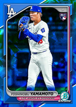 Load image into Gallery viewer, 2024 Bowman Chrome Baseball Sapphire Edition 5 Box Break #10 - RANDOM TEAMS
