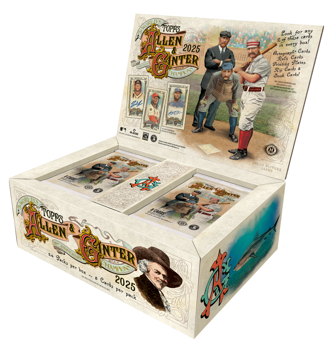 2025 Topps Allen & Ginter Baseball Hobby 12 Box Case Break #5 - PICK YOUR TEAM