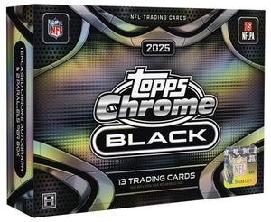 2025 Topps Chrome Black Football Hobby Box – Layton Sports Cards