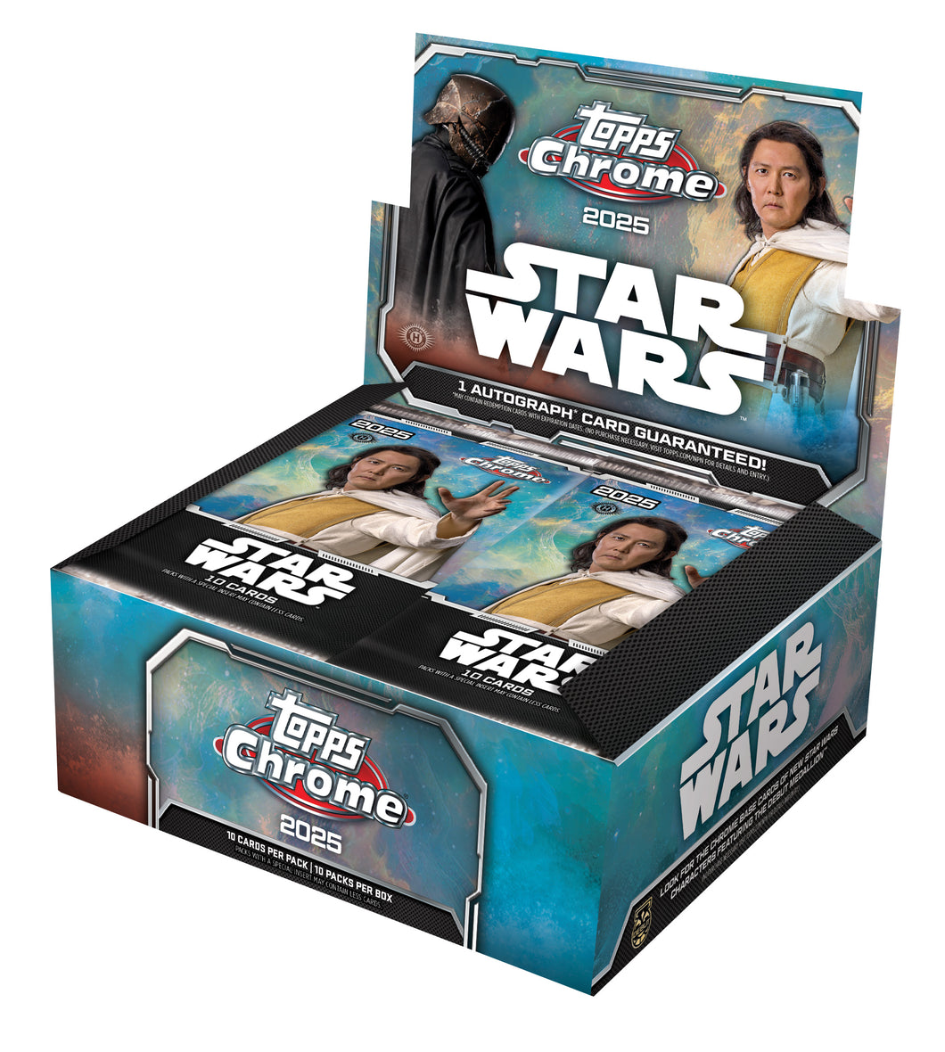 Double Case Break - 2025 Topps Star Wars Chrome Hobby #7 - PICK YOUR CHARACTER/CATEGORY