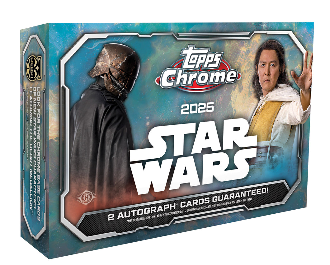 2025 Topps Star Wars Chrome Breaker's Delight 10 Box Case Break #6 - RANDOM CHARACTER/CATEGORY
