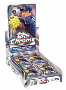 2025 Topps Chrome Baseball Hobby Box