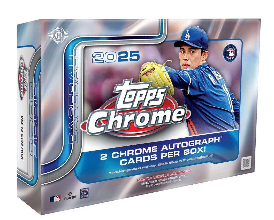 2025 Topps Chrome Baseball Breaker's Delight 6 Box Case Break #40 - PICK YOUR TEAM