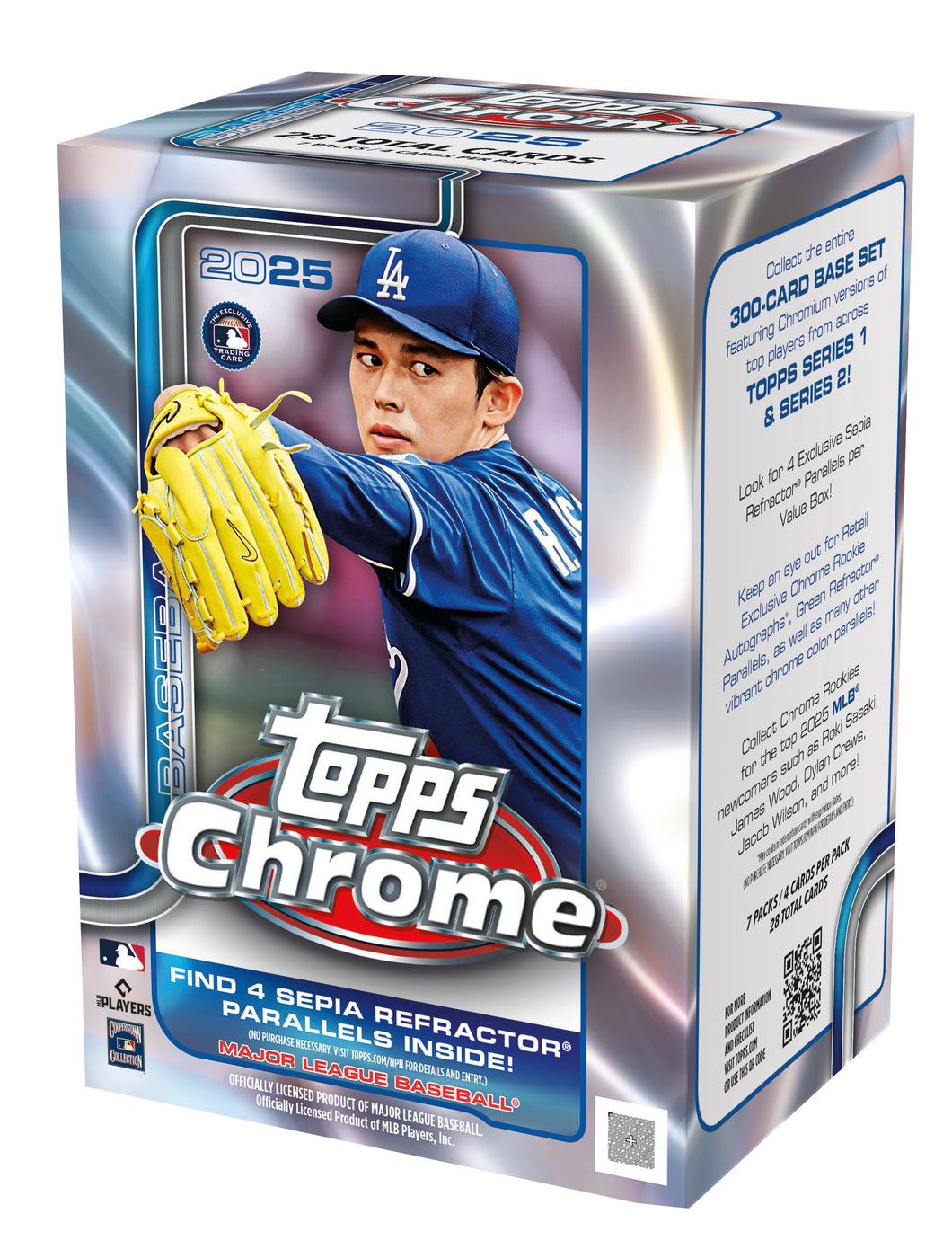 2025 Topps Chrome Baseball Blaster 20 Box Break #16 - RANDOM TEAMS