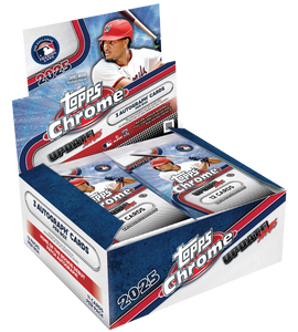 2025 Topps Chrome Update Series Baseball Jumbo 8 Box Case Break