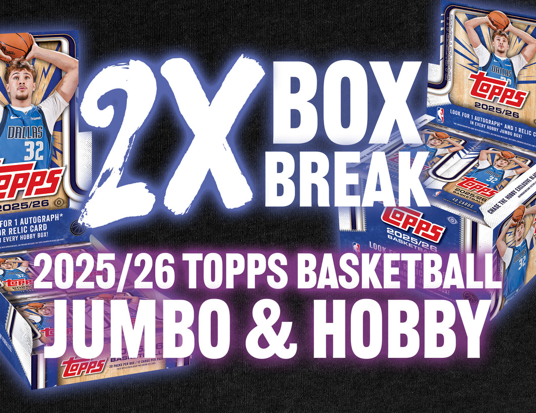ON THE FLY - 2025/26 Topps Basketball Jumbo & Hobby 2 Box Break #9 - RANDOM DIVISIONS