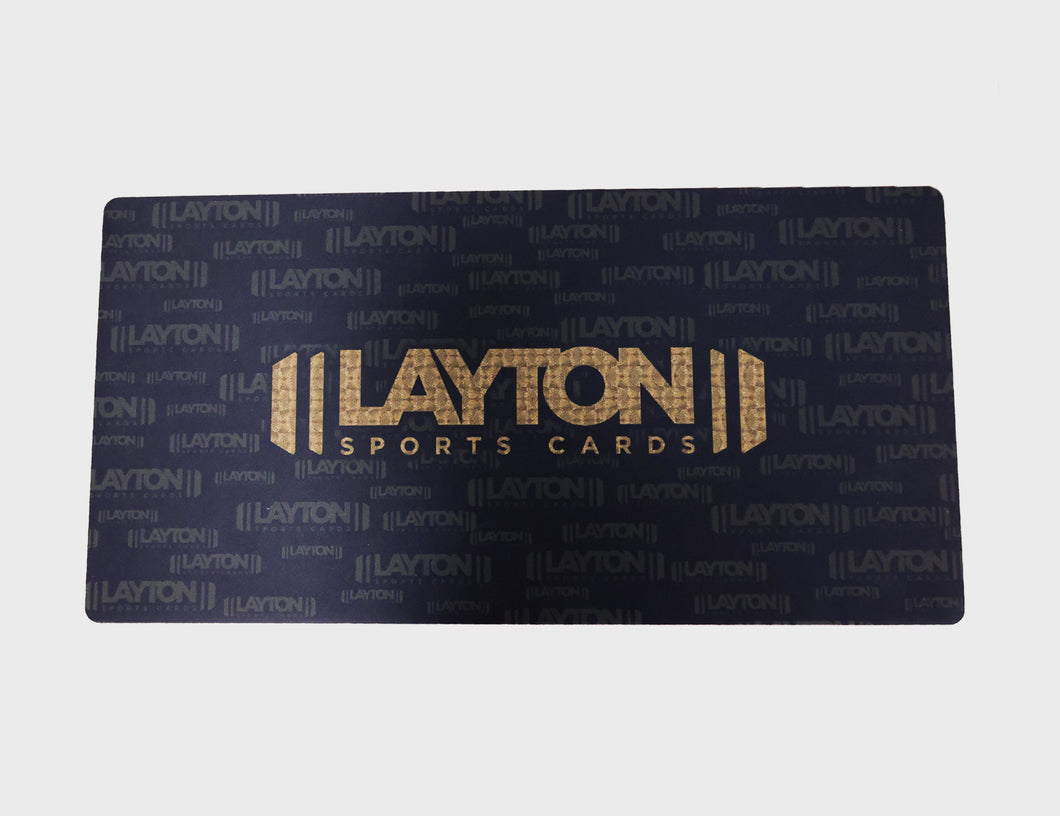 The Layton Sports Cards Official Neoprene Playmat