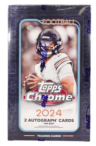 2024 Topps Chrome Football Hobby Box