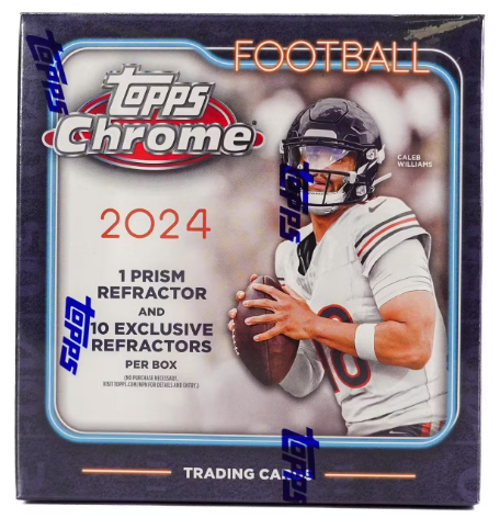 2024 Topps Chrome Football Mega Box