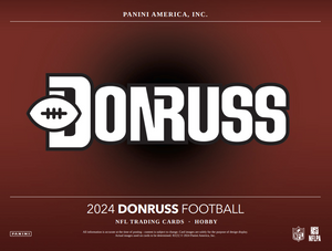 2024 Panini Donruss Football Hobby 6 Box Break #13 - PICK YOUR TEAM