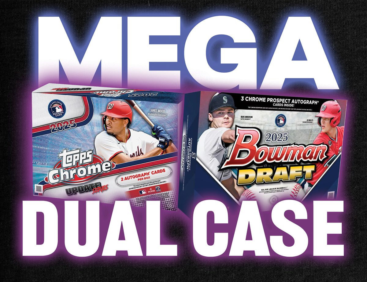 Mega Dual Case MLB - 2025 Bowman Draft Delight & Topps Chrome Update ...
