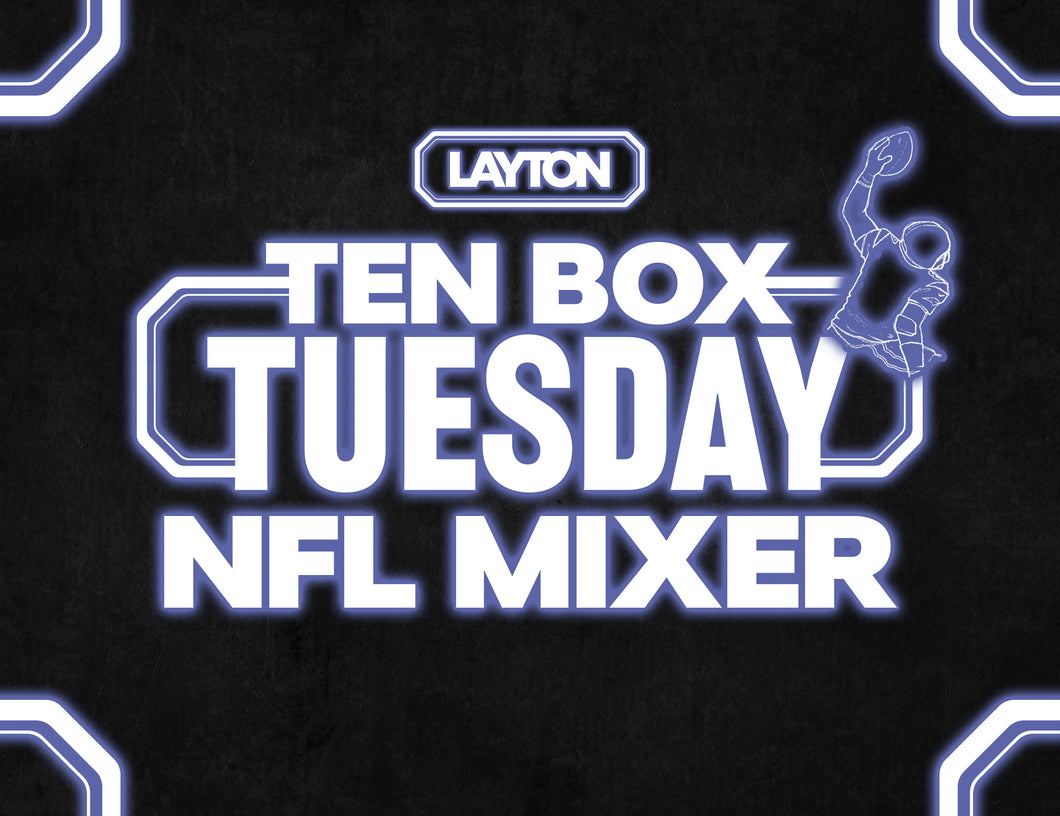 Ten Box Tuesdays 10 Box Throwback Football Mixer #216 - RANDOM TEAMS