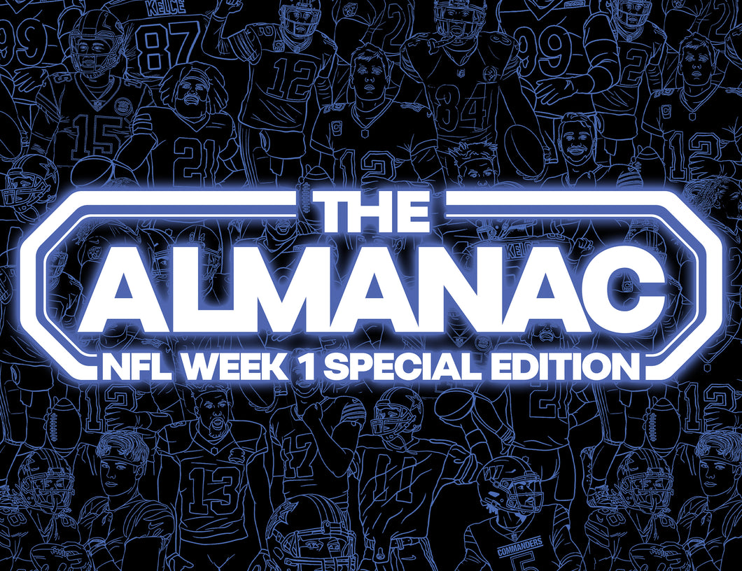 The Almanac: NFL Week 1 Special Edition Case Break #1 - RANDOM TEAMS (EVERY TEAM GETS A HIT!)