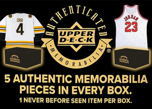 2025 Upper Deck Monumental Memorabilia Case Break #2 - RANDOM HIT STYLE