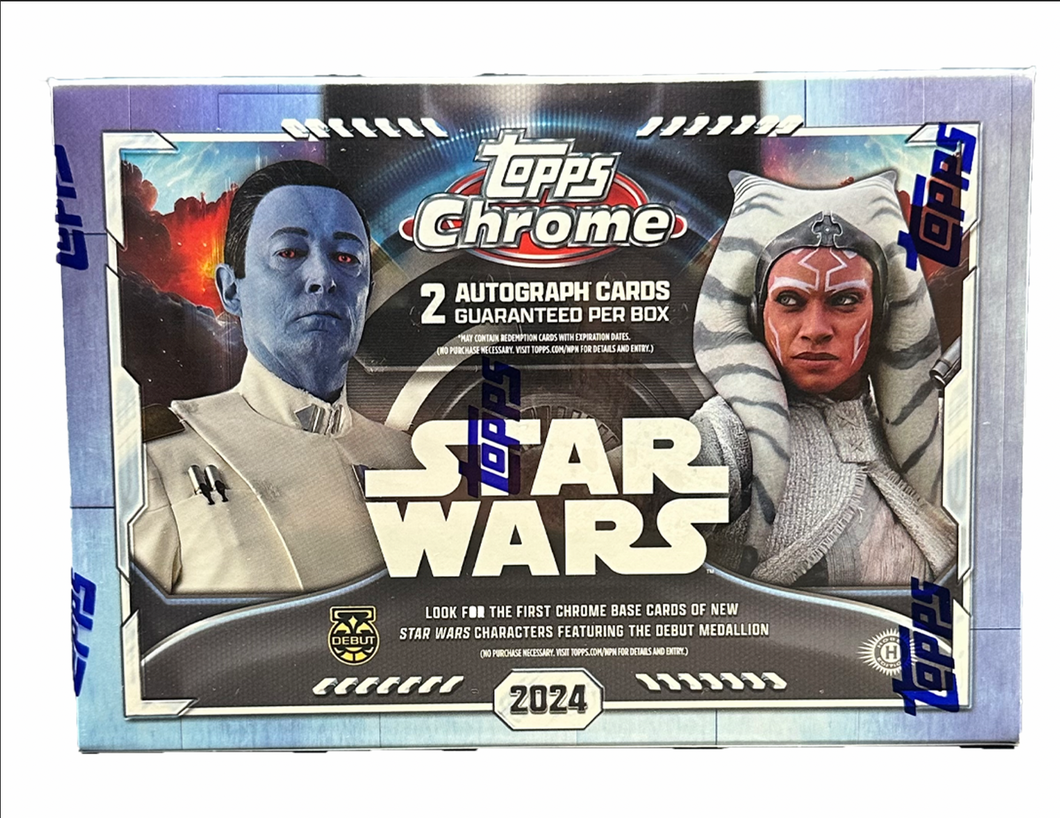 2024 Topps Chrome Star Wars Breakers Delight 10 Box Case Break 9