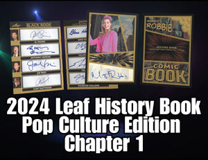 2024 Leaf History Book Pop Culture Edition Chapter 1 Box