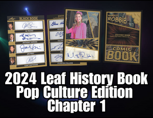 2024 Leaf History Book Pop Culture Edition Chapter 1 - 10 Box Case Break #2 - LIVE HIT DRAFT