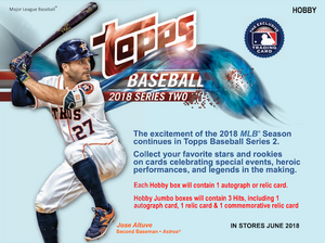 2018 Topps Series 2 Baseball Jumbo HTA Box